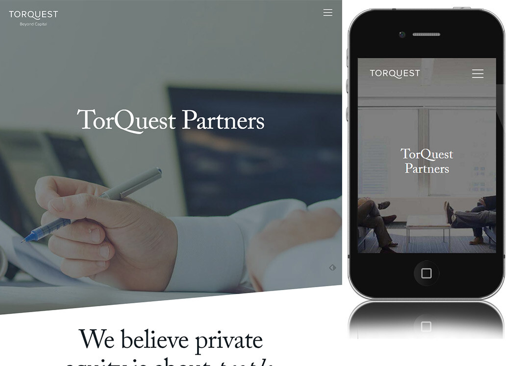 screenshot of Homepage and Mobile View